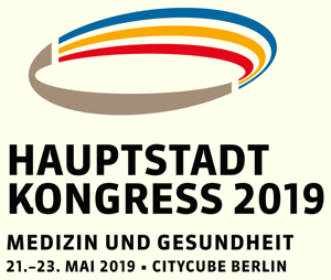Hauptstadtkongress Medizin und Gesundheit 2019: Gesundheitspolitik, Gesundheitsversorgung, Gesundheitsberufe in Zeiten des digitalen Wandels Hauptstadtkongress Medizin und Gesundheit 2019: Gesundheitspolitik, Gesundheitsversorgung, Gesundheitsberufe in Zeiten des digitalen Wandels